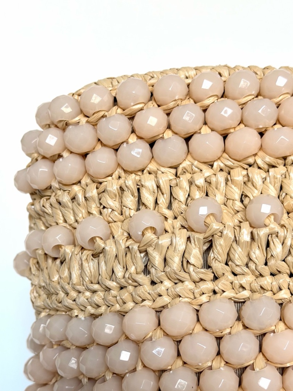 Jimmy Choo Bon Bon Beaded Bucket Bag - Picture 10 of 12